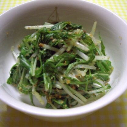 レンジでチンすることで、かなりの水菜を食べられますね☆
洗うの大変だけど、水菜大好きなのでまた作りますね～(*^_^*)
ごちそうさまでした。